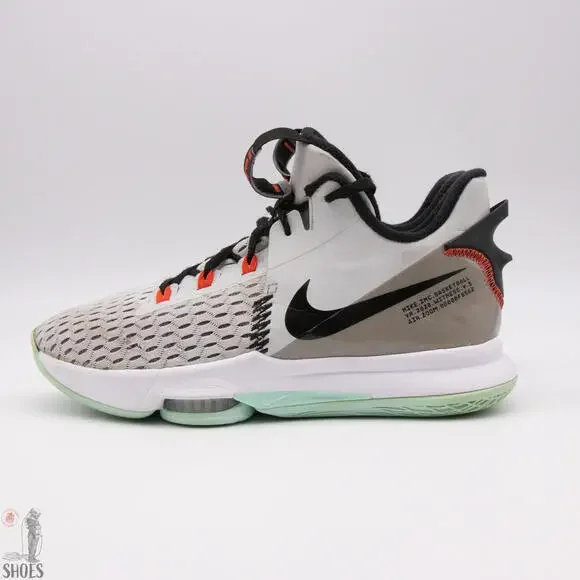 Nike LeBron Witness 5 Men's 'Pure Platinum Light Dew' Size 9.5 - Picture 3 of 13